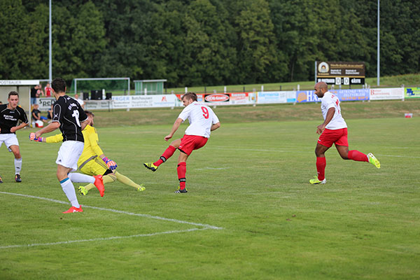 Das 1:0 für den TSV durch Björn Kreysig.